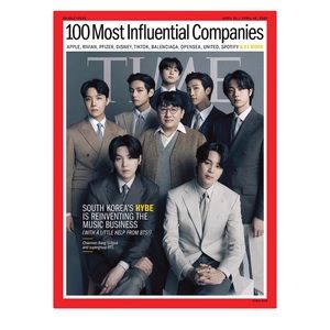 (Official Poster) HYBE and BTS TIME poster